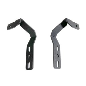 Ford Ranger Light Mounts - Hood Hinge - Go Rhino - XE Hood Hinge Cube - Textured Black - `19-`24